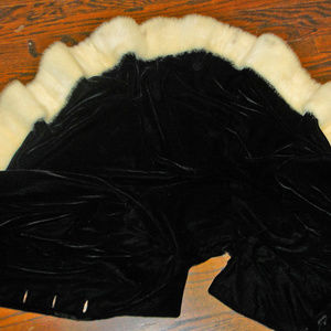 VELVET BURNETT MINK TRIM JACKET